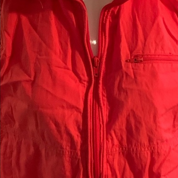 Vintage. R & R. Orange vest - Picture 6 of 9